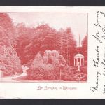 AK Cleve (Kleve) NRW 1902 Springberg im Thiergarten