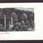 AK Cleve (Kleve) NRW 1899 Stahlbrunnen im Thiergarten