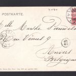 AK Cleve (Kleve) NRW 1904 Thiergartenstrasse