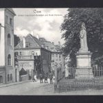 AK Cleve (Kleve) NRW 1907 Johann Sigismund Denkmal, Hotel Holtzem