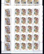 Vatikan MiNr. 926-933 postfrisch als Kleinbögen