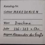 Makedonien 336-323 v. Chr. Drachme Alexander der Große, 4 Gramm