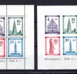 franz. Zone Baden MiNr. Block 1 A+B postfrisch Fotoattest Schlegel