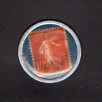 Frankreich CRÉDIT LYONNAIS Kapselgeld 10 Centimes