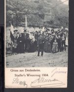 AK Deidesheim 1904 Stadtler´s Winzerzug