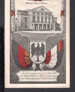 AK Weimar 1919 National-Theater, Reichsverfassung der Deutschen Republik