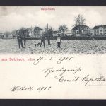 AK Sulzbach a. Inn 1905 Bahnpartie