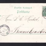 AK Weimar 1901 Post, Schloss, Museum, Schiller Haus, Denkmal