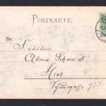 AK Frankfurt/ Main 1899 Goethefeier