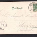 AK Coblenz 1899 Provinzial-Denkmal Kaiser Wilhelm I., Deutsches Eck