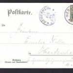 AK Neresheim 1906 Mariabuch-Kapelle, Fürstl. Domäne Hochstatt,