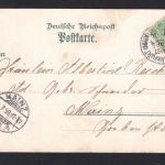 AK Rüdesheim 1899 Nationaldenkmal, Uferstrasse