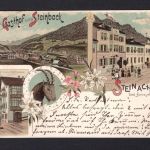 AK Steinach am Brenner 1898 Gasthof zum Steinbock