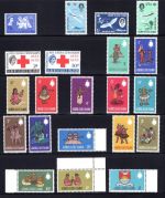 Gilbert + Ellice Islands Lot aus 1937-1966 postfrisch