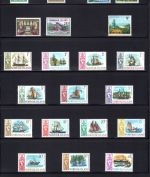 Norfolk-Inseln Lot aus 1947-1970 postfrisch