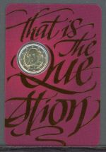 San Marino Coincard 2 Euro 2016 im Folder "Shakespeare" ST