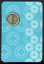 San Marino Coincard 2 Euro 2017 im Folder "Giotto" ST