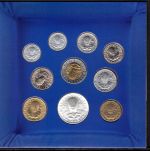 San Marino 1997 KMS im Folder mit 1 - 1000 Lire ST