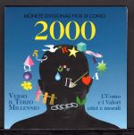 San Marino 2000 KMS im Folder mit 1 - 1000 Lire ST