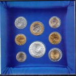 San Marino 2000 KMS im Folder mit 1 - 1000 Lire ST