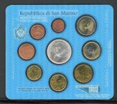 San Marino Coincard KMS 2006 im Folder mit 5 Euro "Melchiorre Delfico" ST