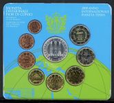San Marino Coincard KMS 2008 im Folder mit 5 Euro "Planet Erde" ST