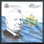 San Marino Coincard KMS 2012 im Folder mit 5 Euro "G. Pascoli" ST