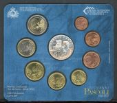 San Marino Coincard KMS 2012 im Folder mit 5 Euro "G. Pascoli" ST