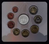 San Marino Coincard KMS 2015 im Folder mit 5 Euro "Jahr des Lichts" ST