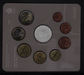 San Marino Coincard KMS 2015 im Folder mit 5 Euro "Jahr des Lichts" ST