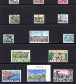 Kenia Lot aus 1963-1971 postfrisch