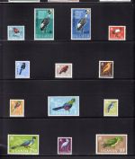 Uganda Lot aus 1962-1975 postfrisch