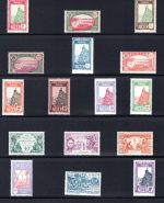 franz. Nigergebiete Lot aus 1921-1942 postfrisch