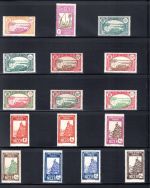 franz. Nigergebiete Lot aus 1921-1942 postfrisch