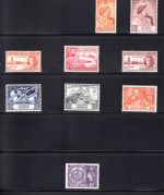 Nord Rhodesien Lot aus 1921-1942 postfrisch