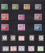 Nord Rhodesien Lot aus 1921-1942 postfrisch