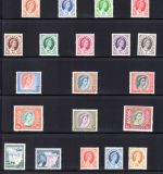 Rhodesien & Nyassaland Lot aus 1947-1949 postfrisch