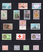 Rhodesien & Nyassaland Lot aus 1947-1949 postfrisch