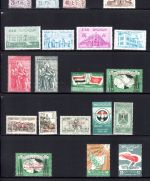 Syrien VAR Lot aus 1958-1961 postfrisch incl. Blöcke