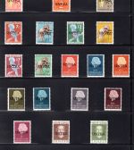 West-Neuguinea UNTEA MiNr. 1-19 I + II postfrisch