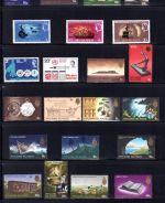 Pitcairn Lot aus 1940-1977 postfrisch