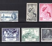 Salomon Inseln Lot aus 1937-1969 postfrisch