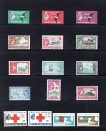 Salomon Inseln Lot aus 1937-1969 postfrisch