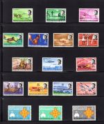 Salomon Inseln Lot aus 1937-1969 postfrisch