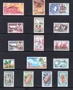 Wallis & Futuna Lot aus 1944-1970 postfrisch