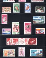 Wallis & Futuna Lot aus 1944-1970 postfrisch