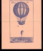 Berlin MiNr. 233 gestempelt auf Sonder-Ballonflug 1. August 1964