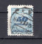 Deutsches Reich Infla MiNr. 330 B gestempelt Fotoattest Fleiner