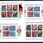 DDR MiNr. Block 8-9 Y I A+B Sonderstempel gepr. König