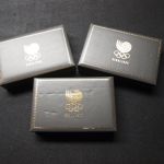 Südkorea 1986 + 1987 3x 1000 + 3x 2000 Won Olympiade 1988 in Etuis PP